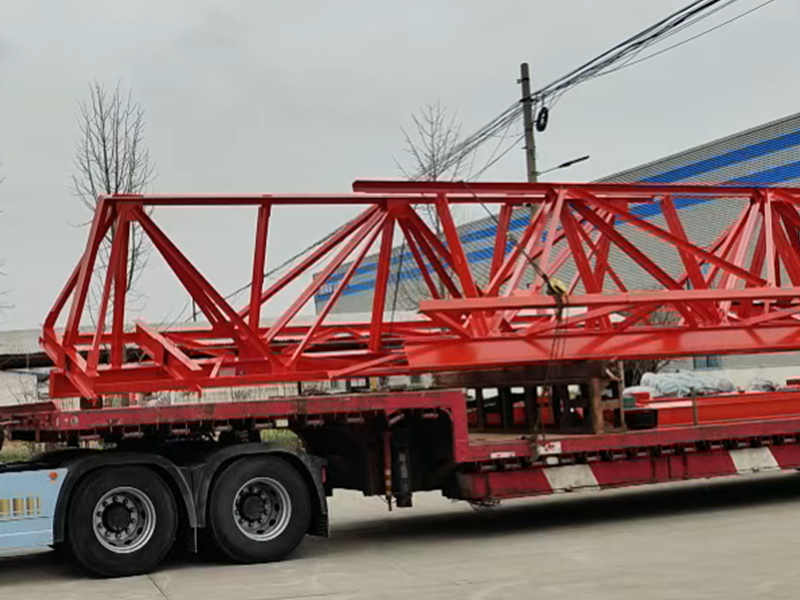 全花架龍門 MH10t-27.5m 制作完成  裝車發貨